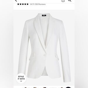 New Express white blazer